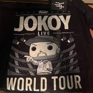 JoKoy Live World Tour Tshirt-Large NWT